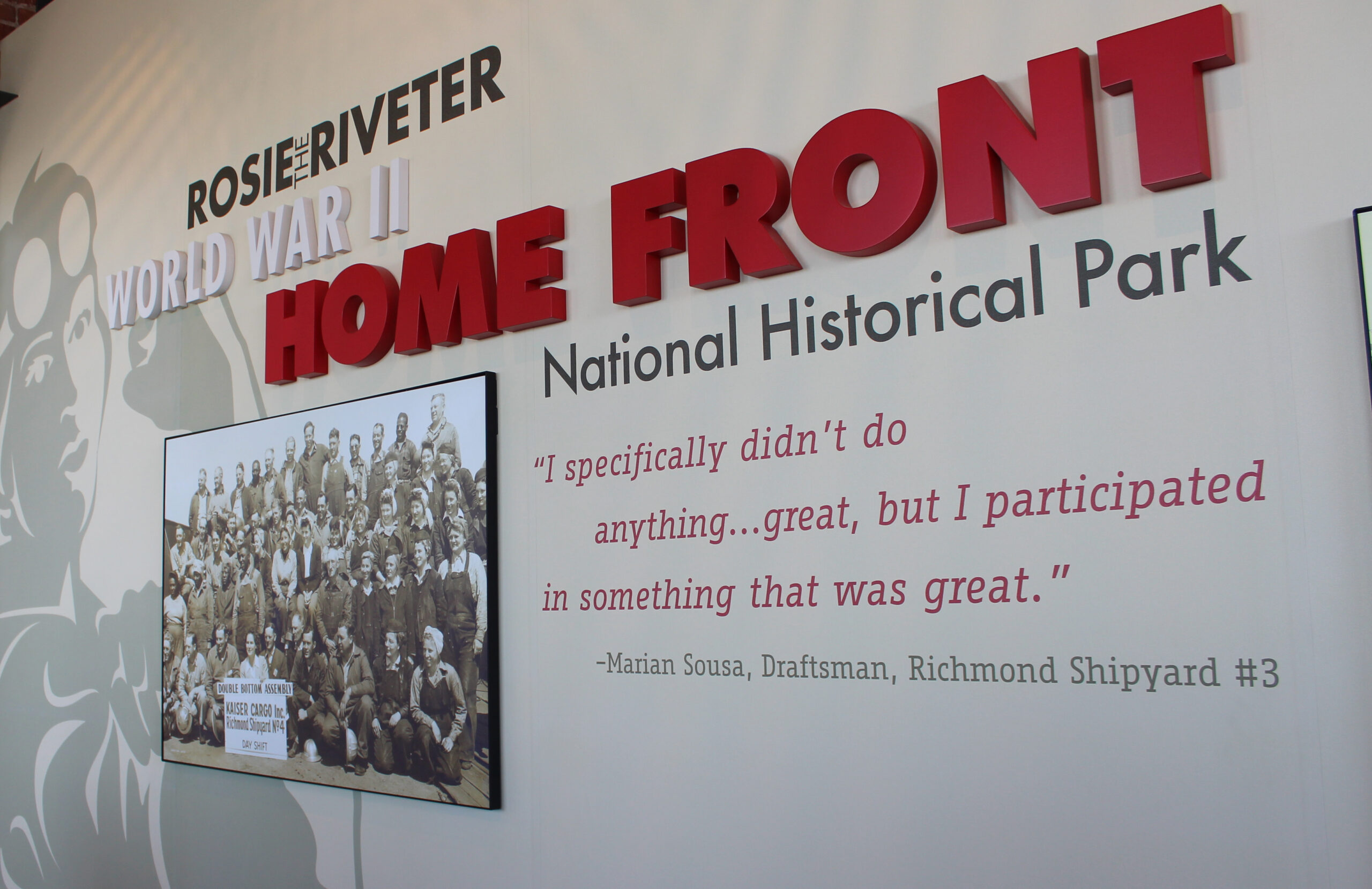 The Rosie the Riveter WWII Home Front National Historical Park in Richmond, Calif. (Photo: Nicole Clausing)