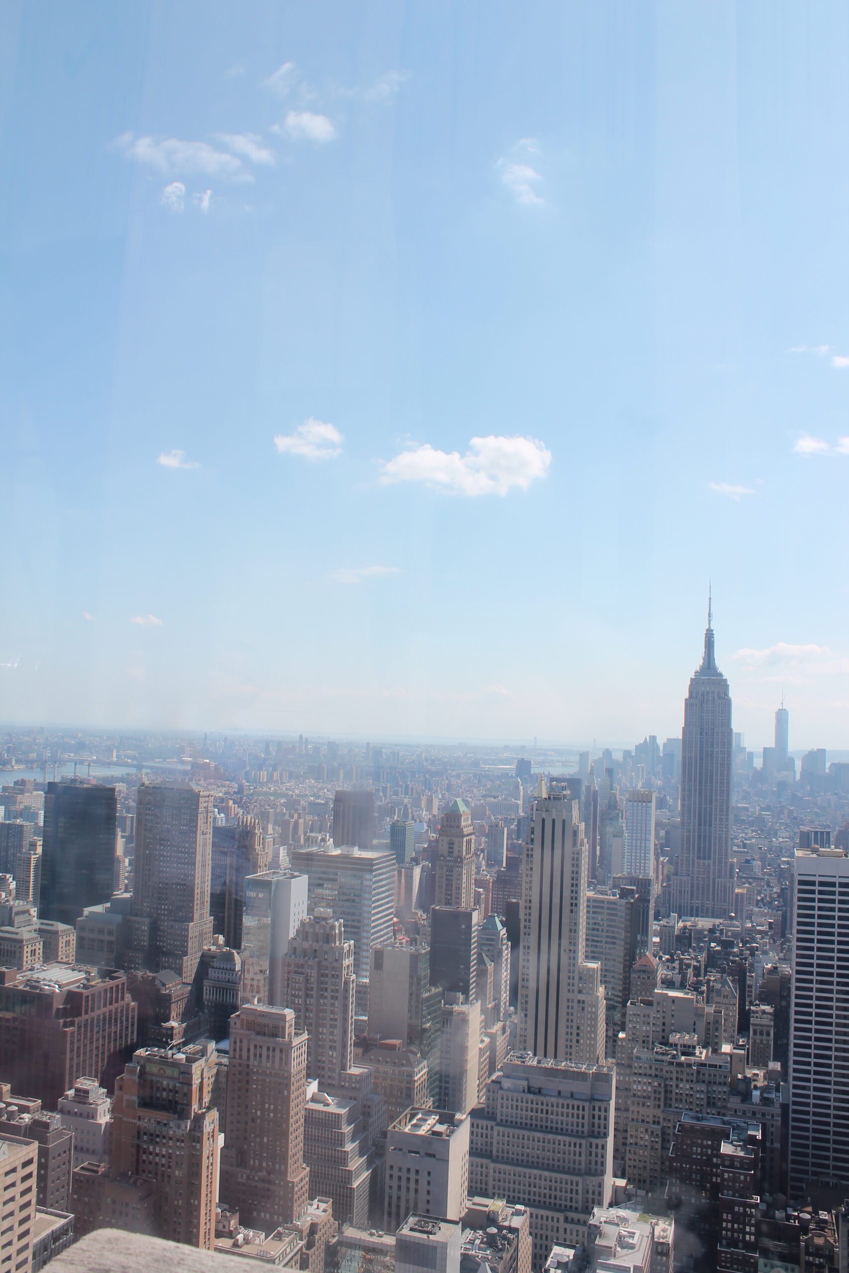 A view of New York from the Top of the Rockefeller Center. (Photo: Super G)
