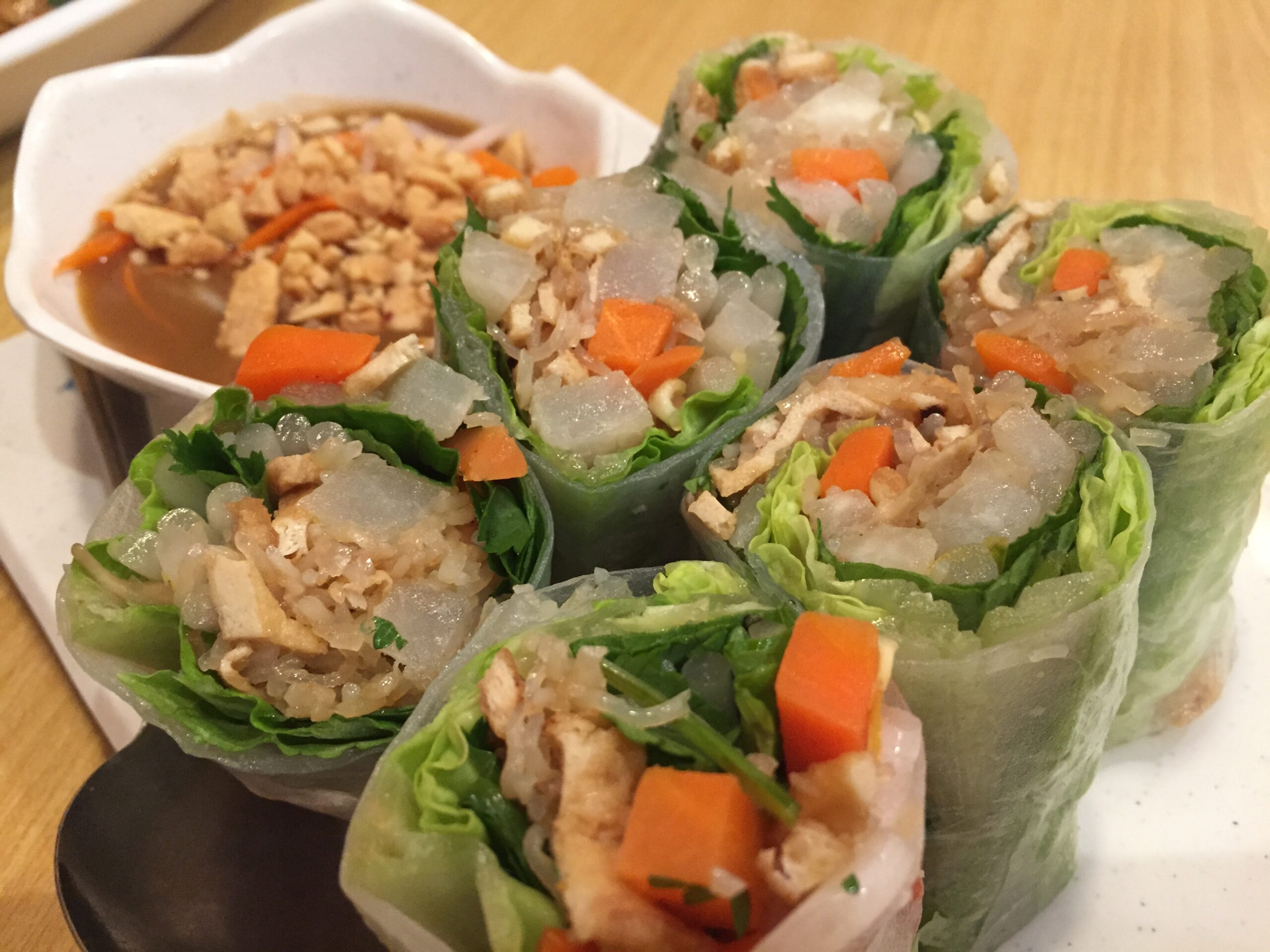 Spring Rolls Non-Fried (Photo: Heather Cassell)