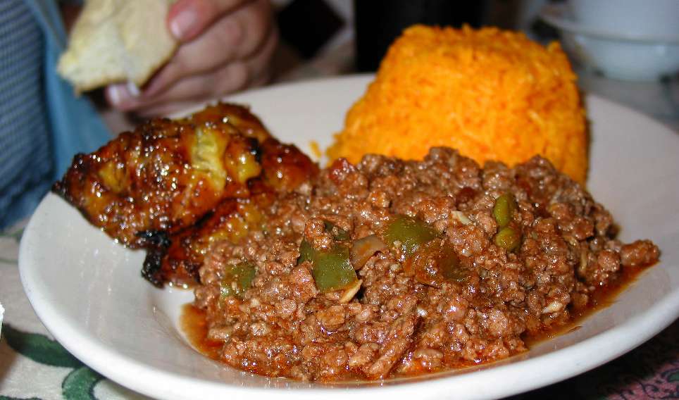 El Siboney's Picadillo, a tasty Cuban comfort food, in Key West, Florida (Photo: Courtesy of RoadFood.com)