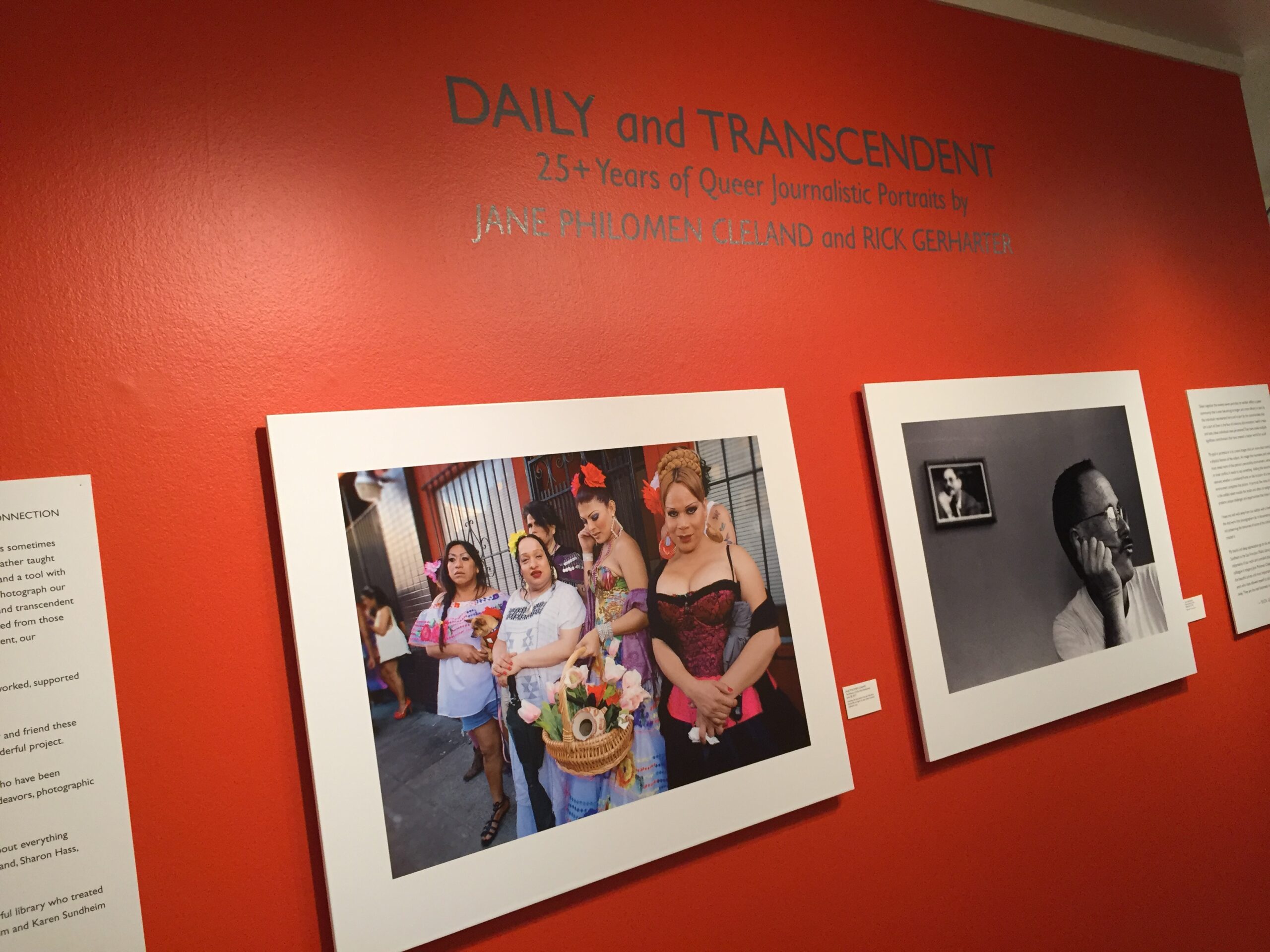 Daily and Transcendent: 25+ years of Photojournalistic Portraits Exhibit, November 1 – January 3, San Francisco Public Library, Main Branch, Jewett Gallery, 100 Larkin Street, San Francisco, Calif. (Photo: Girls That Roam)