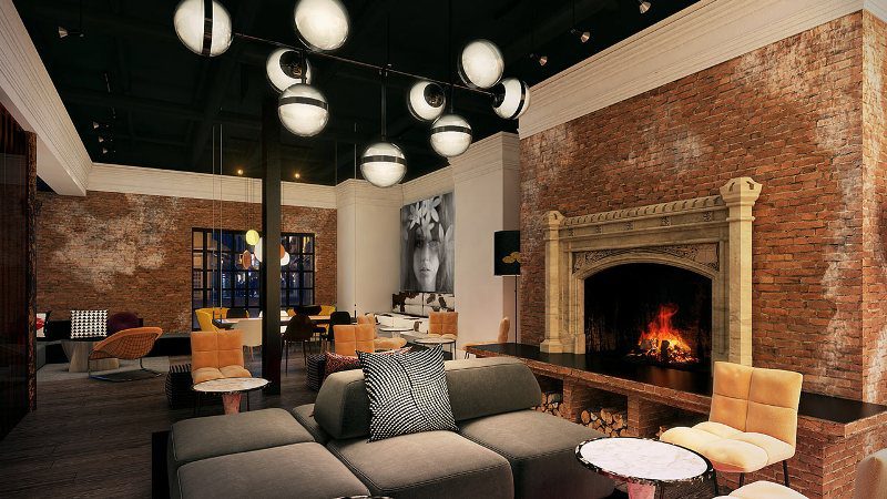 Relax in style in the Hotel Zeppelin’s lounge in San Francisco, California. (Photo: Courtesy of Hotel Zeppelin)