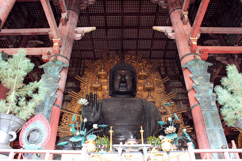 Buddhist temple Todai-ji in Nara, Japan was once one of the powerful Seven Great Temples. (Photo: Courtesy of GreenandTurquoise.com)