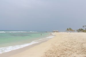 Juan Dolio Beach about a 40-minute van ride directly east from downtown Santo Domingo is a barely touched beach perfect for escaping the crowds in the Dominican Republic. (Photo: Nicole Clausing)