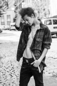Androgynous model turn musician Madison Paige (Photo: Courtesy of The Dinah)