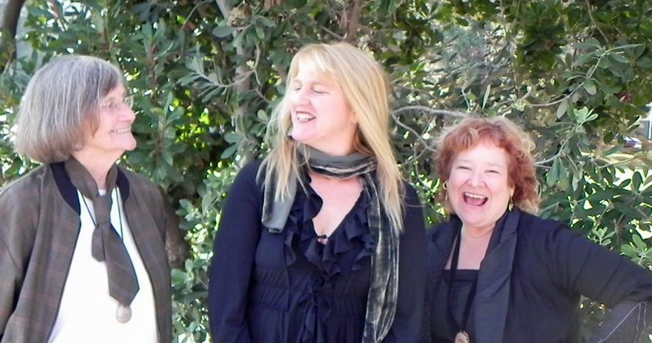 3Girls Theatre Company co-founders (left to right) Lee Brady, Suze Allen, and AJ Baker (Photo: Courtesy of 3Girls Theatre Company)
