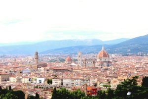 The view of Florence from San Mineato al Monte. (Photo: Nicole Clausing)