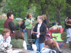 Lesbian campers at Lesbian Summer Camp 2013. (Photo: Courtesy of Lesbian Summer Camp)