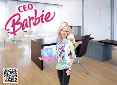 Mattel’s CEO Barbie (Photo: Courtesy of CEO Barbie World)