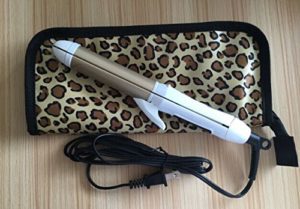 2-in-1 Mini Hair Straightener Travel Curling Iron Flat Iron