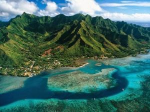 Moorea Island in the Cocos Island National Park in Costa Rica