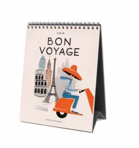 Rifle Paper Co.’s Bon Voyage 2018 Calendar