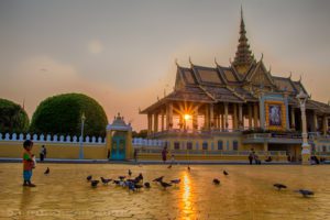 The Royal Palace in Phnom Penh, Cambodia