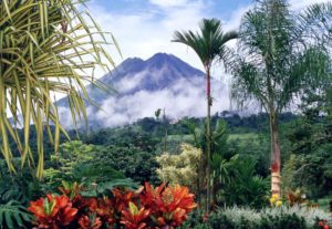 Arenal Volcano in Costa Rica 