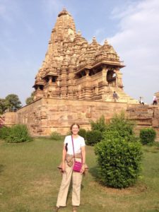 Phyllis Stoller, founder of the Women’s Travel Group, in India