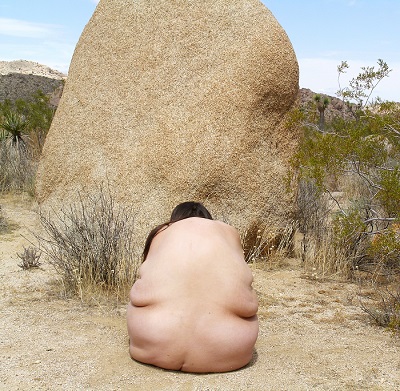 Laura Aguilar, “Grounded #111, 2006.”