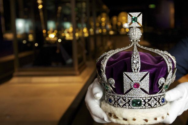 The Imperial State Crown from the Royal Collection
