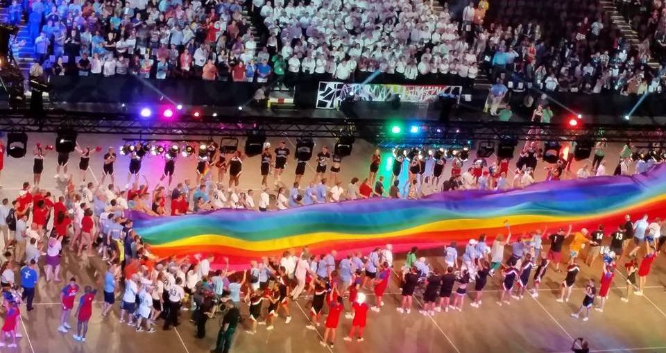 Gay Games 9 Opening Ceremonies Cleveland Ohio