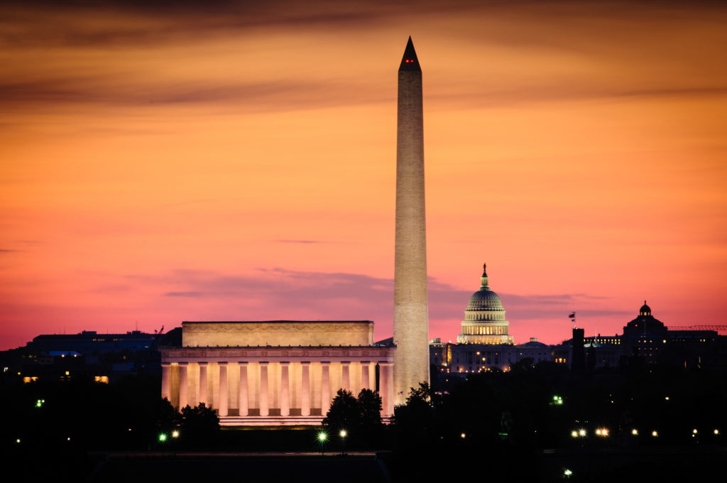 Washington DC skyline