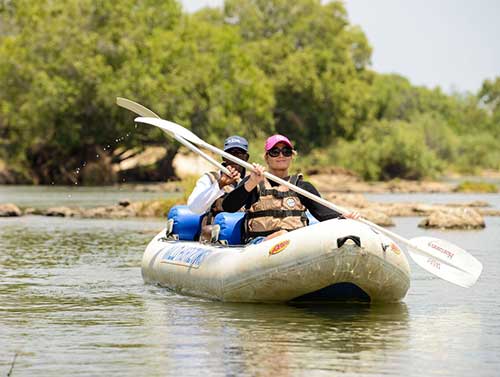 canoeing zambezi Wild Horizons