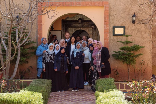 Meghan Markel Prince Harry Education for All Morocco