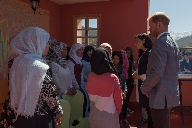 Meghan Markel Prince Harry Education for All Morocco