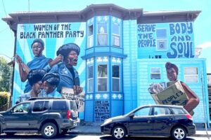Women of the Black Panther Party Mural