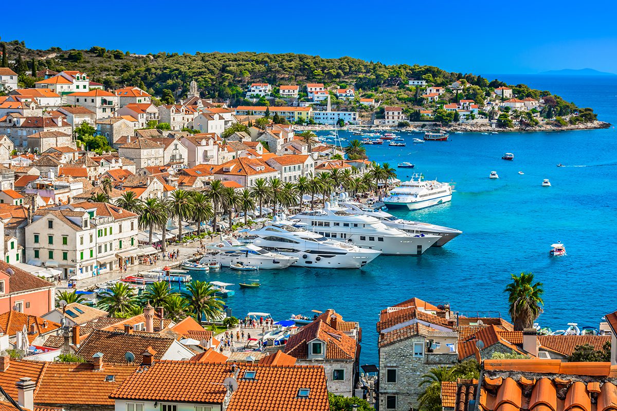 Hvar-Croatia-Aerial