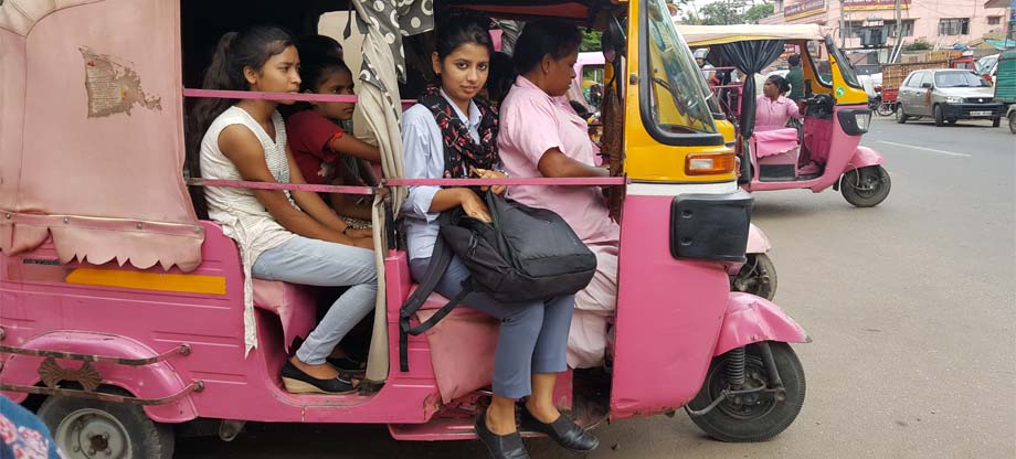 Pink Rickshaws