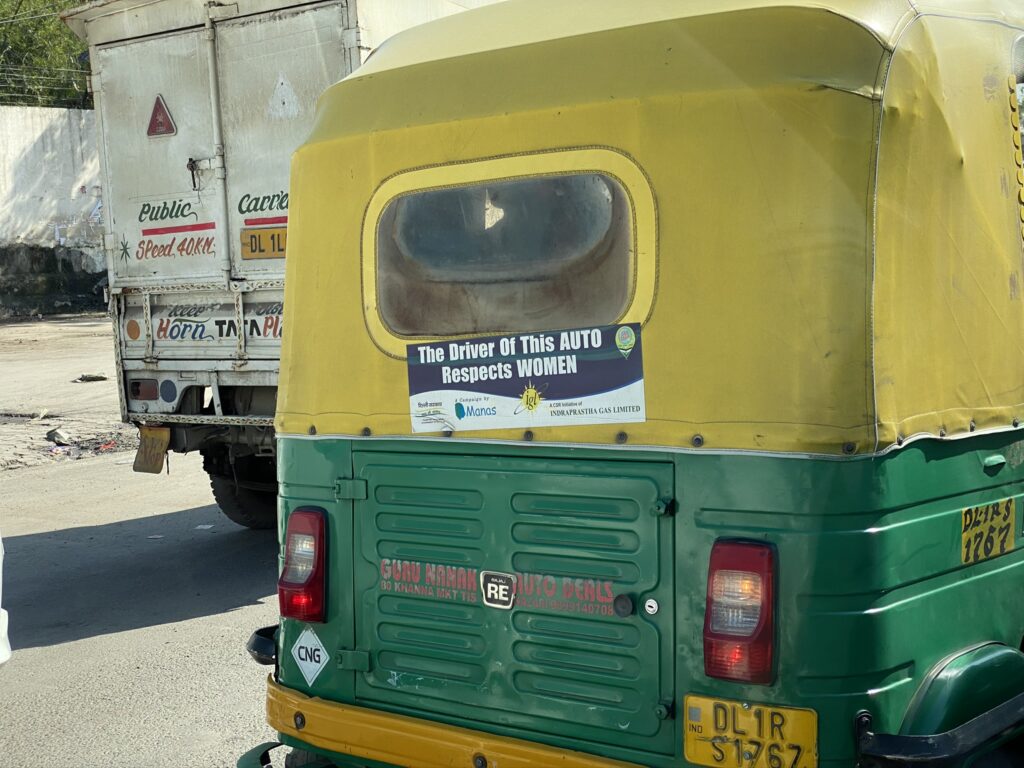 Respect women rickshaw Delhi/New Delhi